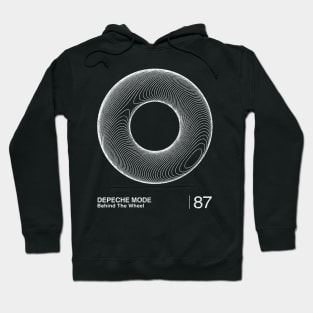 Behind The Wheel / Minimalist Graphic Artwork Design Hoodie